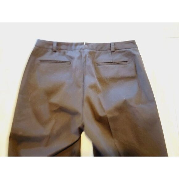 The‎ Limited 14 Slacks Pants Khaki Style Chocolate Brown Large Hong Kong Stretch - Picture 4 of 6